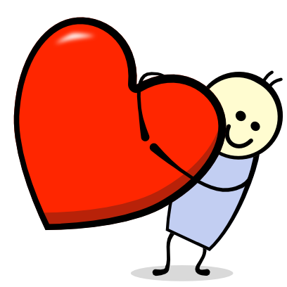 I Heart U sticker