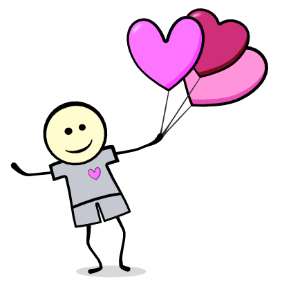 I Heart U sticker