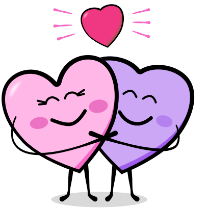 I Heart U sticker
