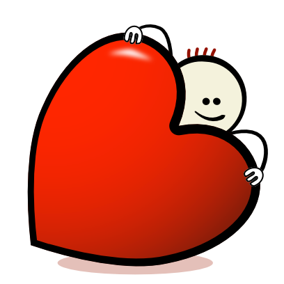 I Heart U sticker
